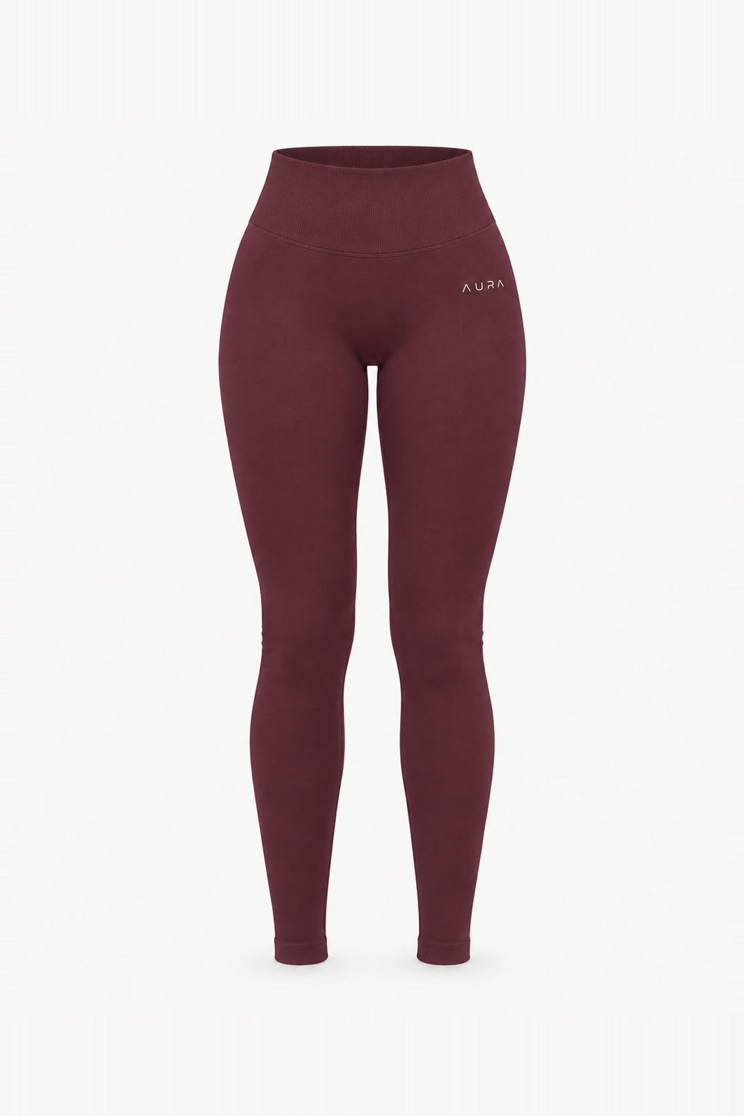 Form Scrunch Leggings, Merlot ghost mannequin