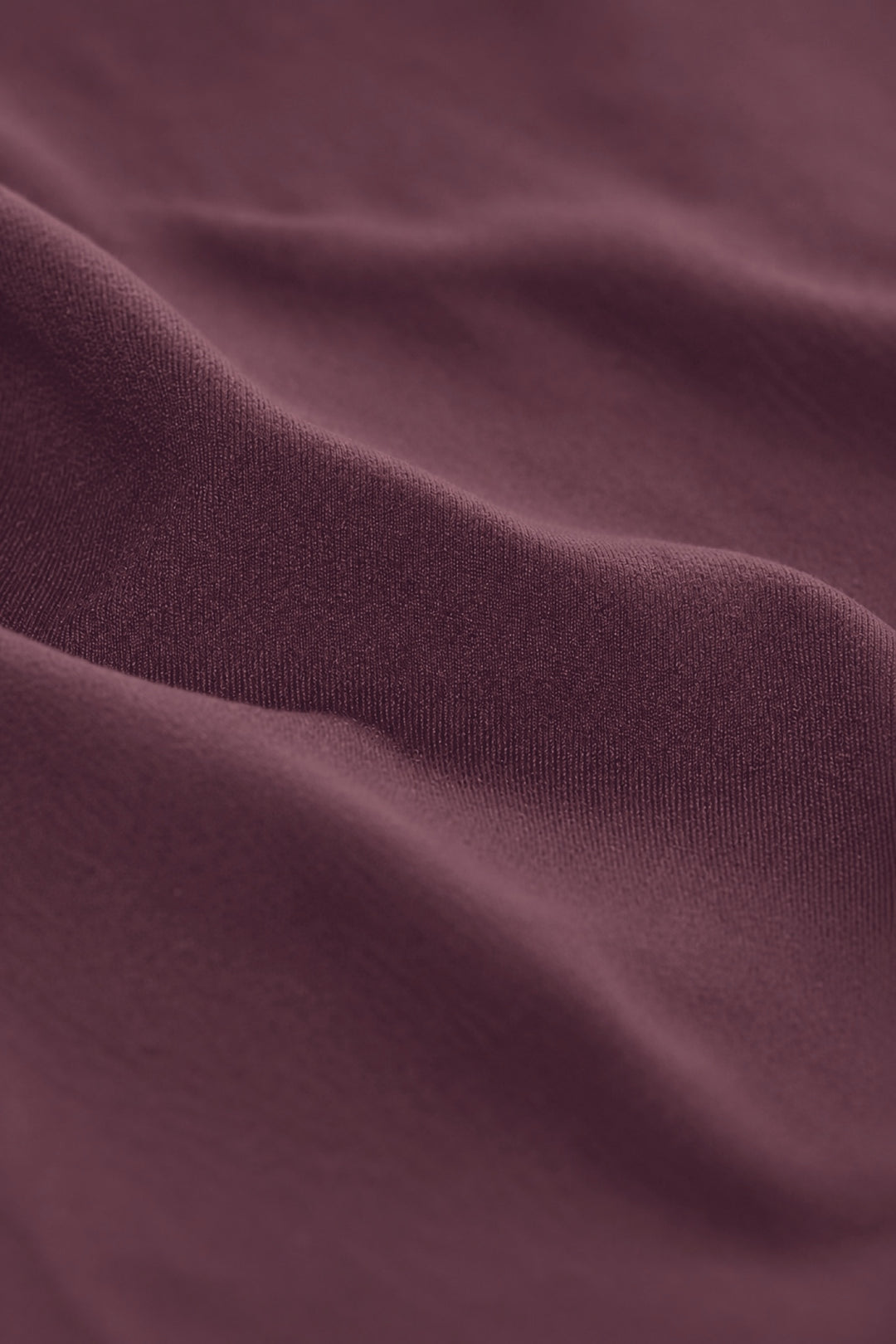 Form Cropped Half Zip Jacket, Merlot fabric texture