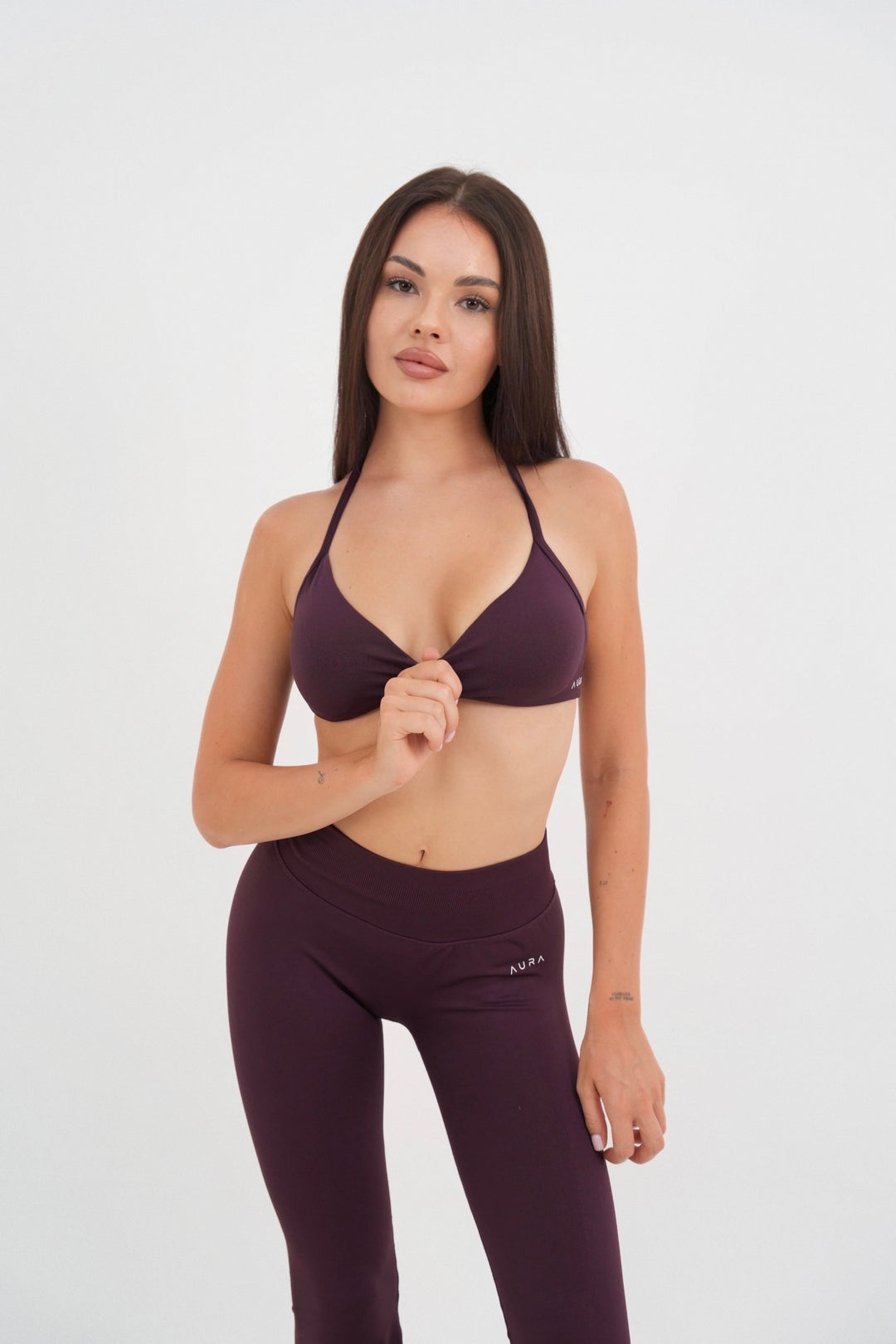 Form Micro Bra, Merlot