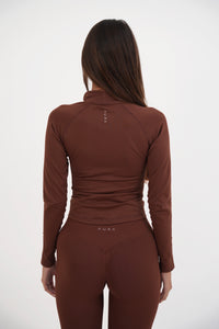 Form Fitted Zip Jacket