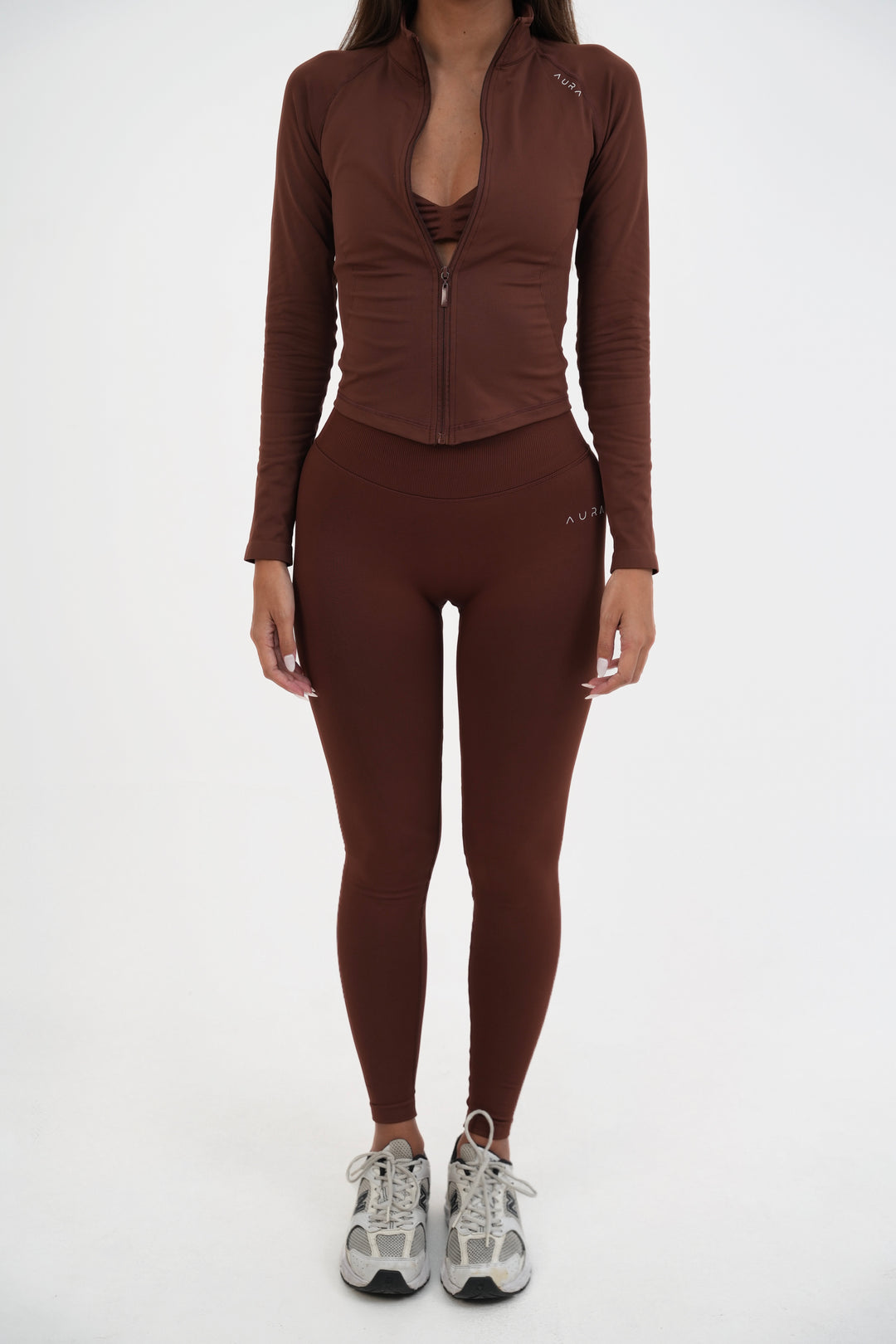Form Fitted Zip Jacket