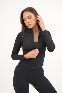 Form Fitted Zip Jacket