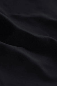 Form Fitted Zip Jacket, Black fabric texture