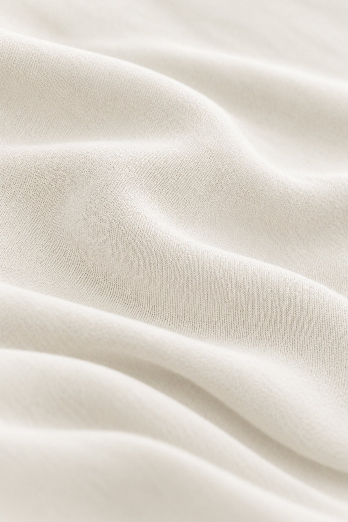 Form Scrunch Shorts, Ivory fabric texture