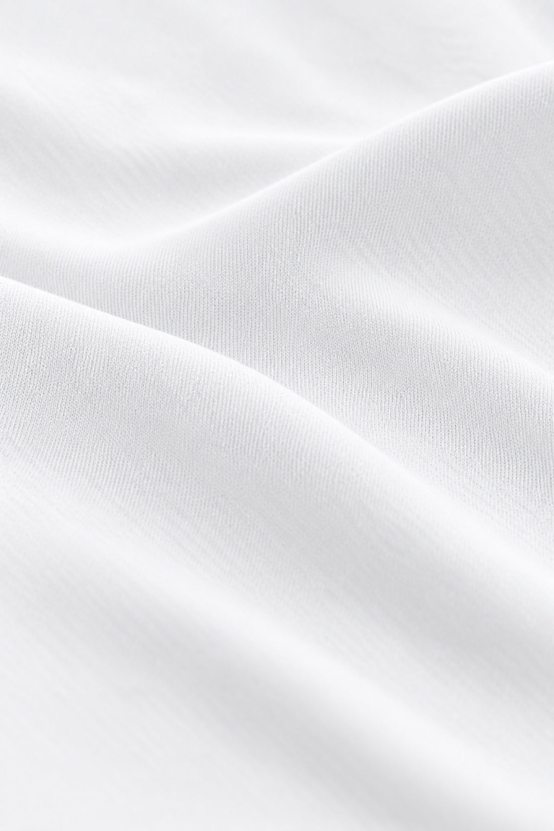 Form Scrunch Shorts, White fabric texture