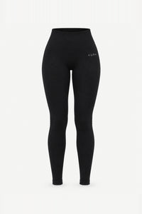 Form Scrunch Leggings, Black ghost mannequin