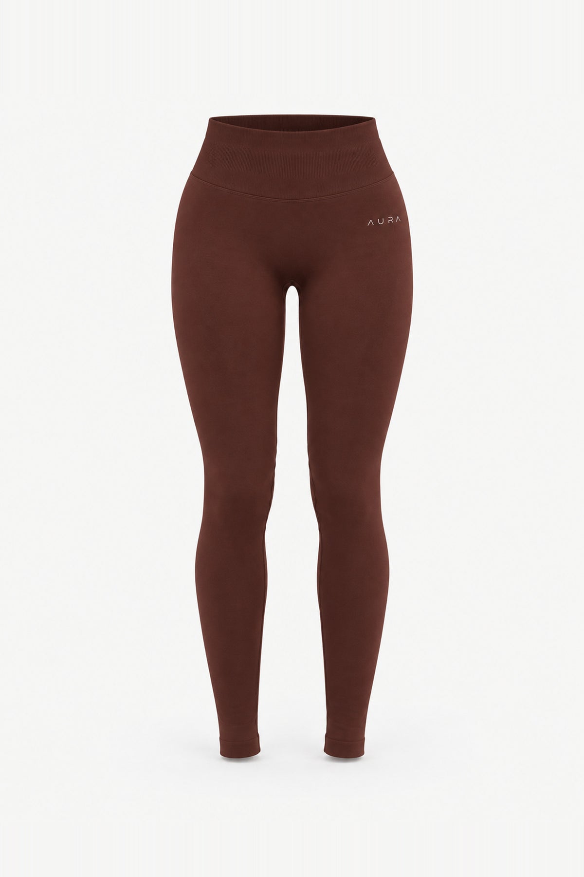Form Scrunch Leggings, Cocoa ghost mannequin