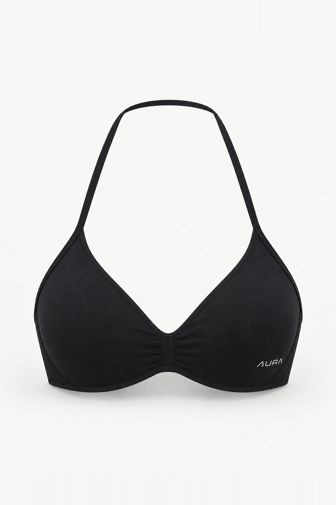 Form Micro Bra, Black ghost mannequin