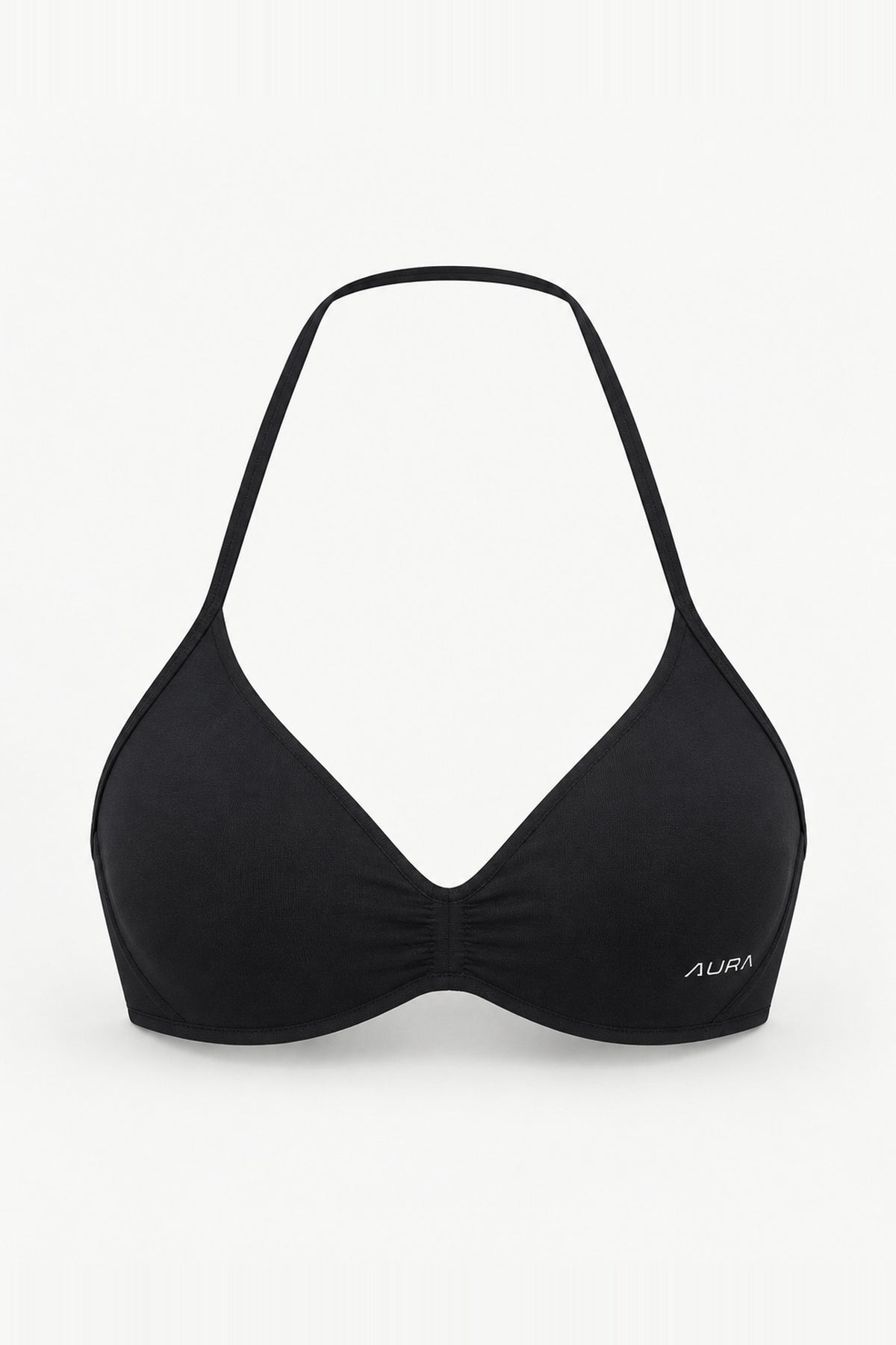 Form Micro Bra, Black ghost mannequin
