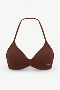 Form Micro Bra, Cocoa ghost mannequin