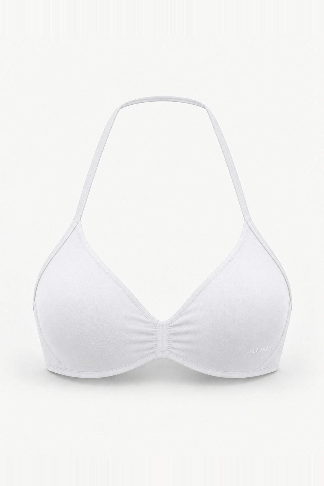 Form Micro Bra, White ghost mannequin