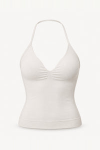 Form Strappy Tank, Ivory ghost mannequin
