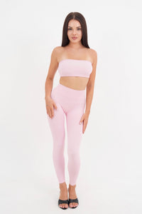 Form Bandeau, Pink Blush