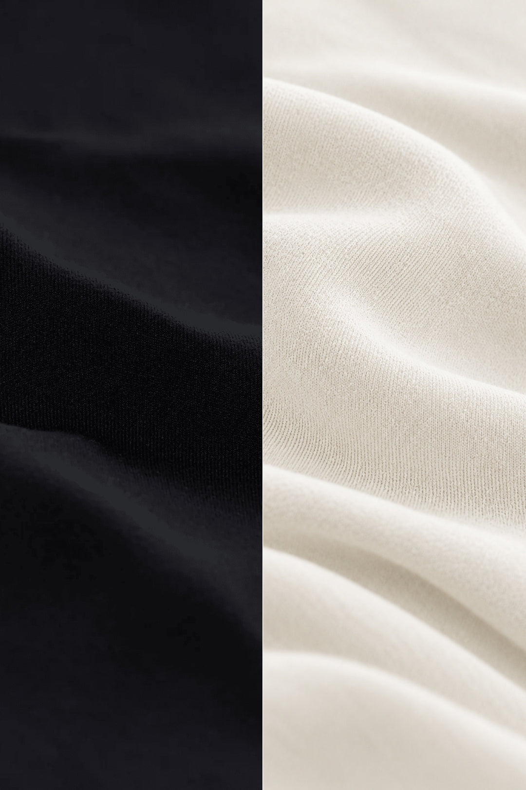 Form Black Ivory 2 Piece Set, Black Ivory fabric texture