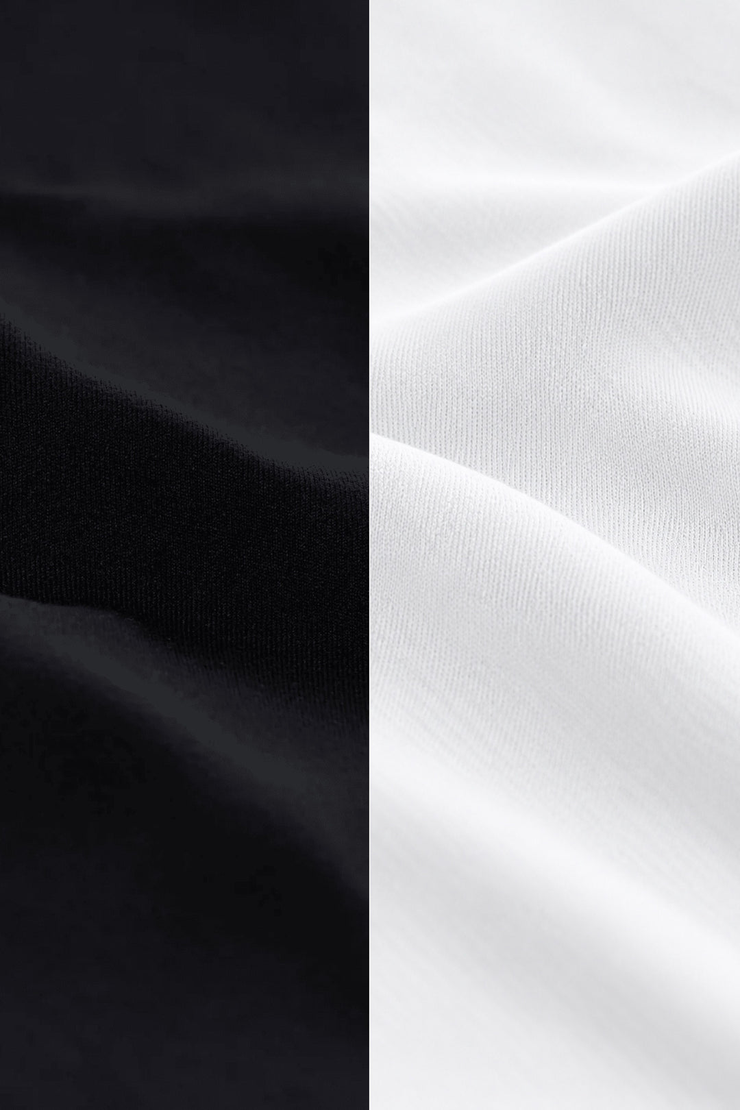 Form Black & White 2 Piece Set, Black & White fabric texture