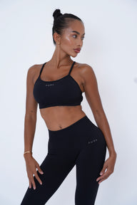 Form Bra — Black
