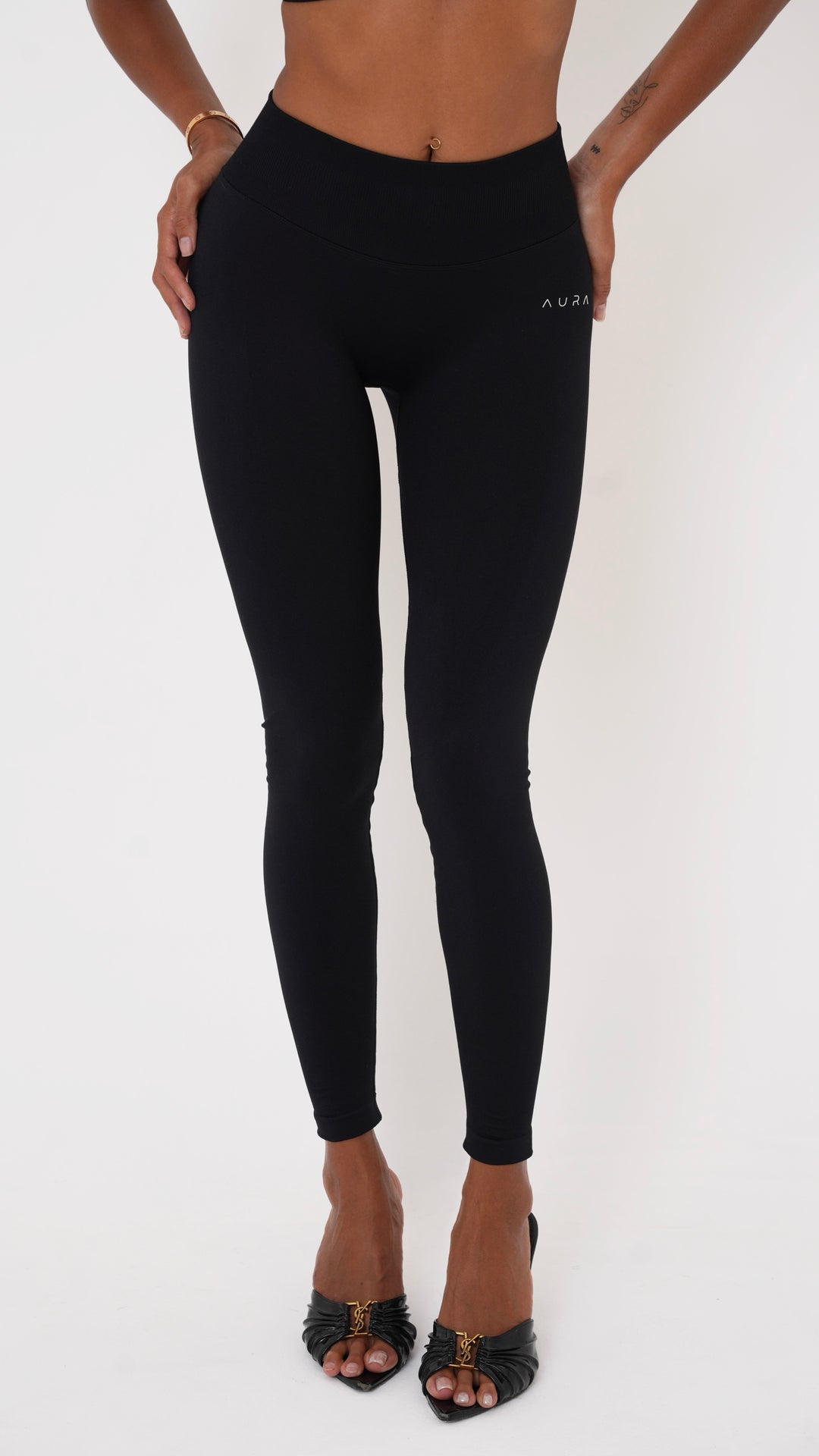 Form Scrunch Leggings, Black