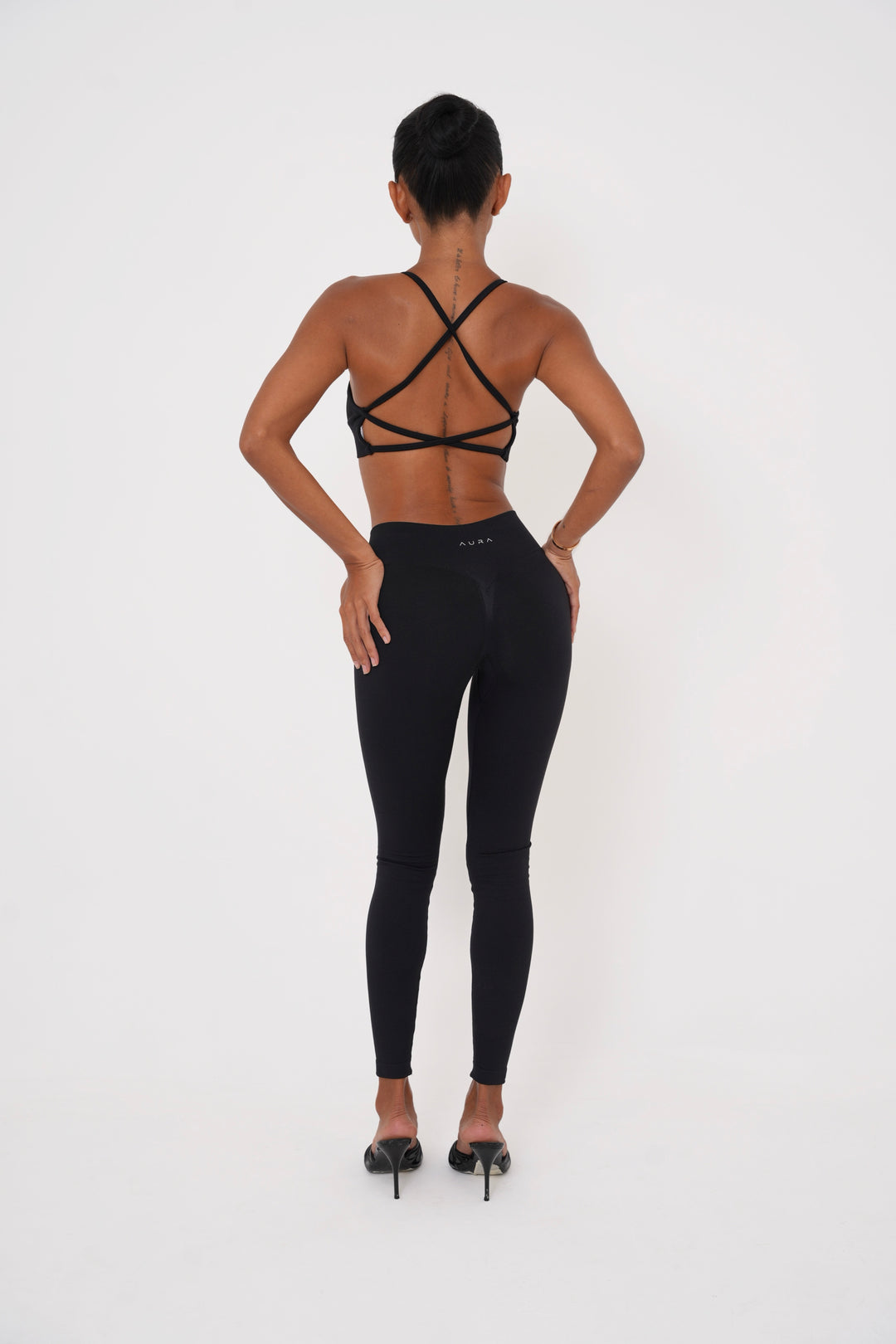 Form Scrunch Leggings, Black