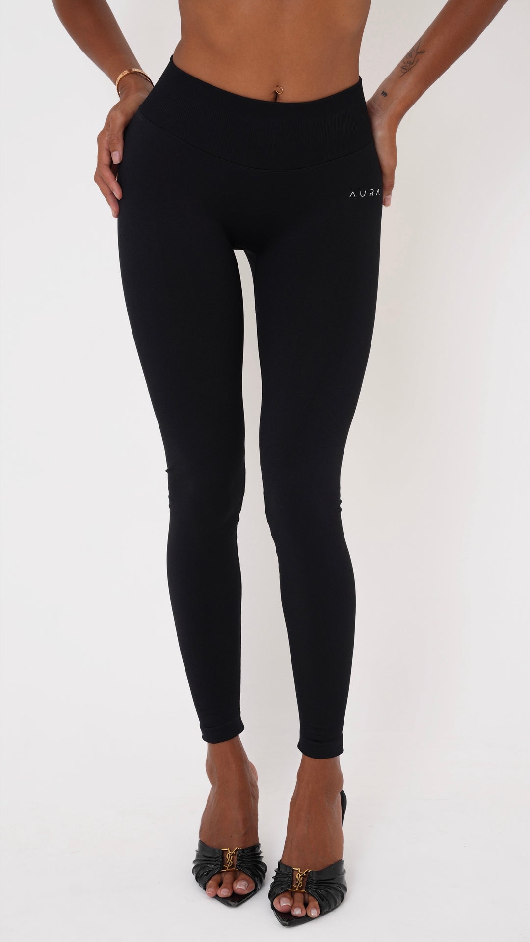 Form Scrunch Leggings, Black