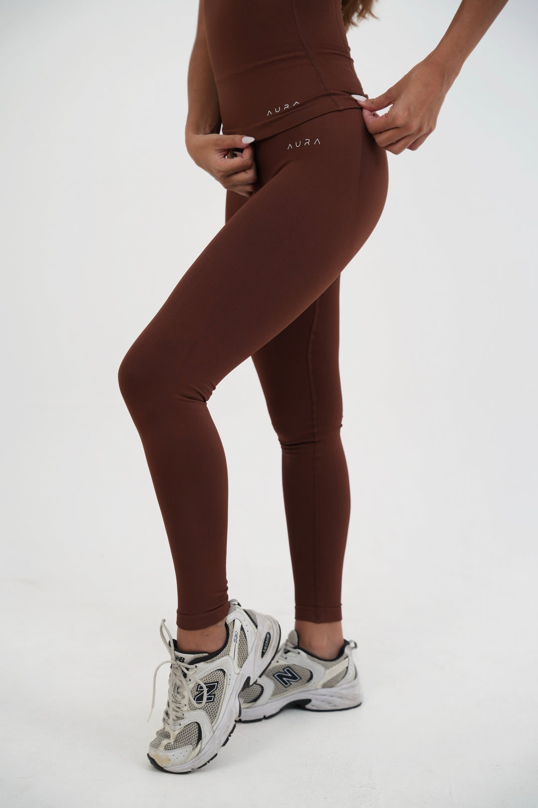 Form Scrunch Leggings, Cocoa