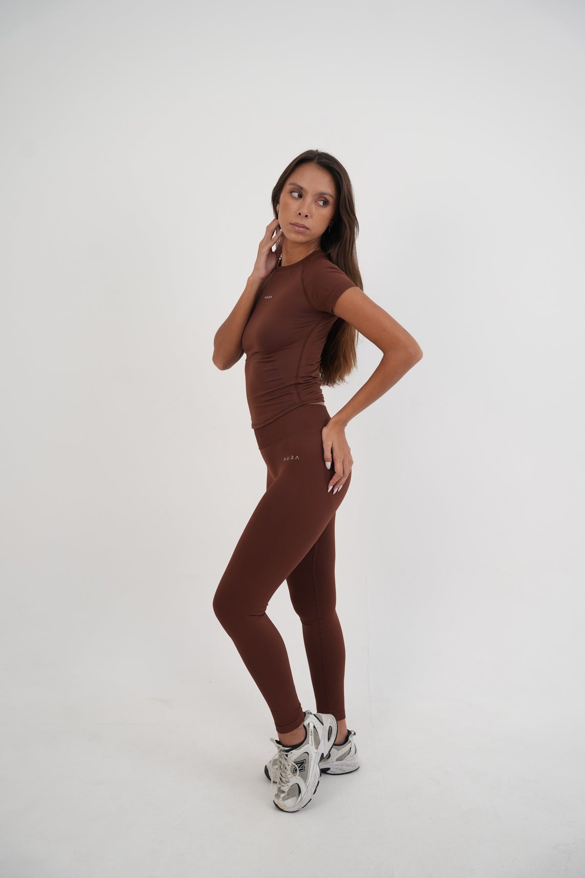 Form Scrunch Leggings, Cocoa