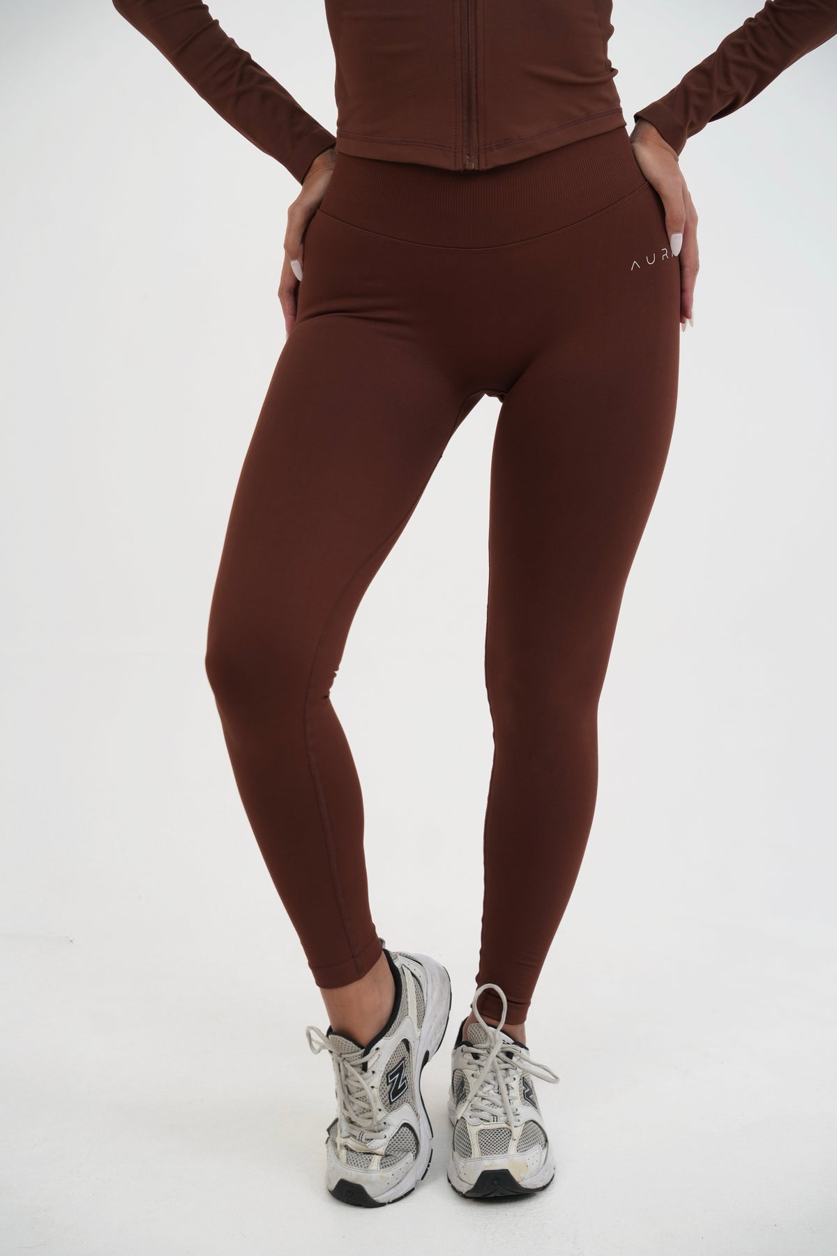 Form Scrunch Leggings, Cocoa
