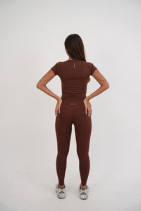 Form Scrunch Leggings, Cocoa