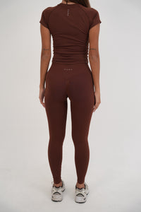 Form Scrunch Leggings, Cocoa