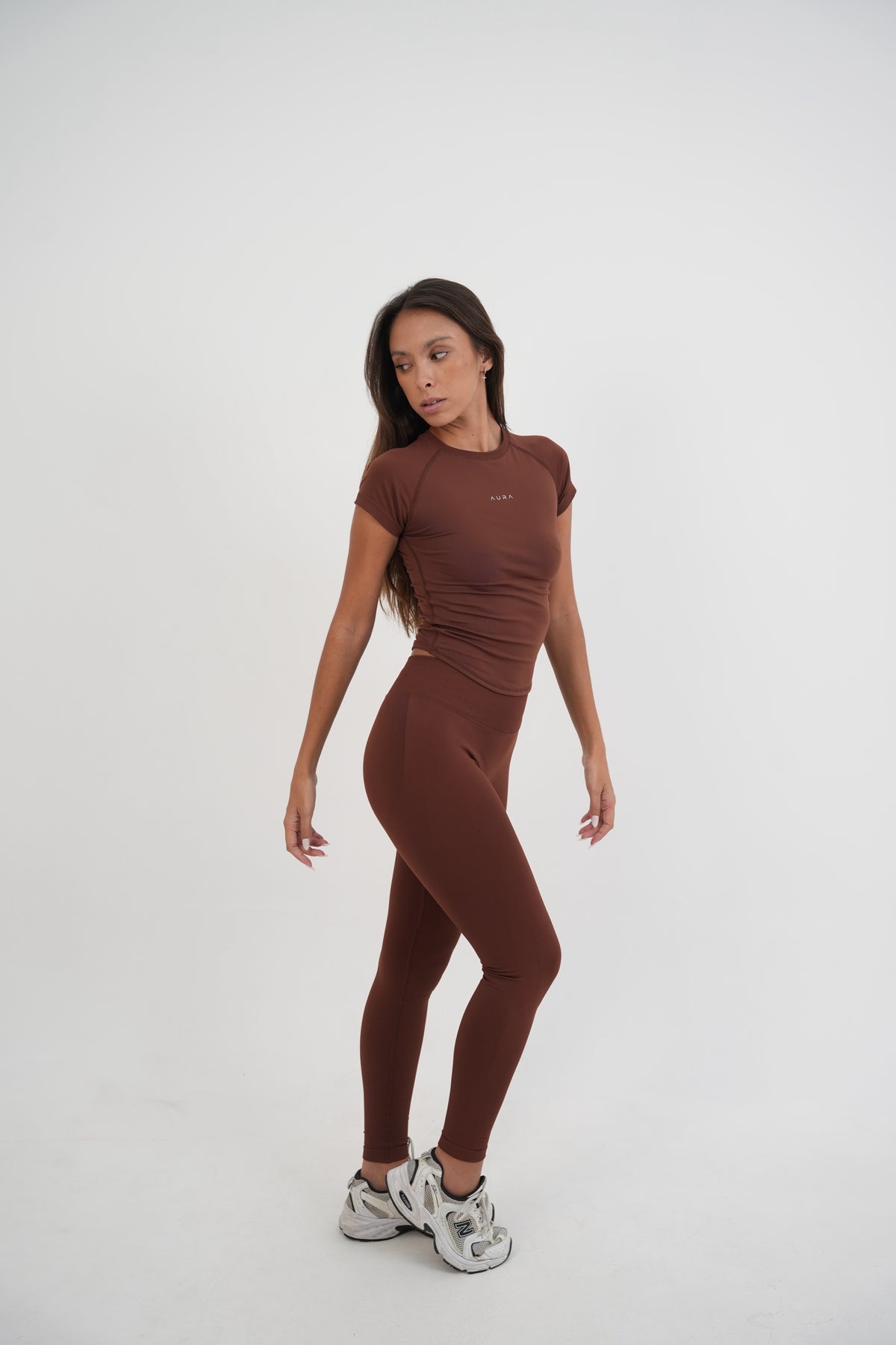 Form Scrunch Leggings, Cocoa