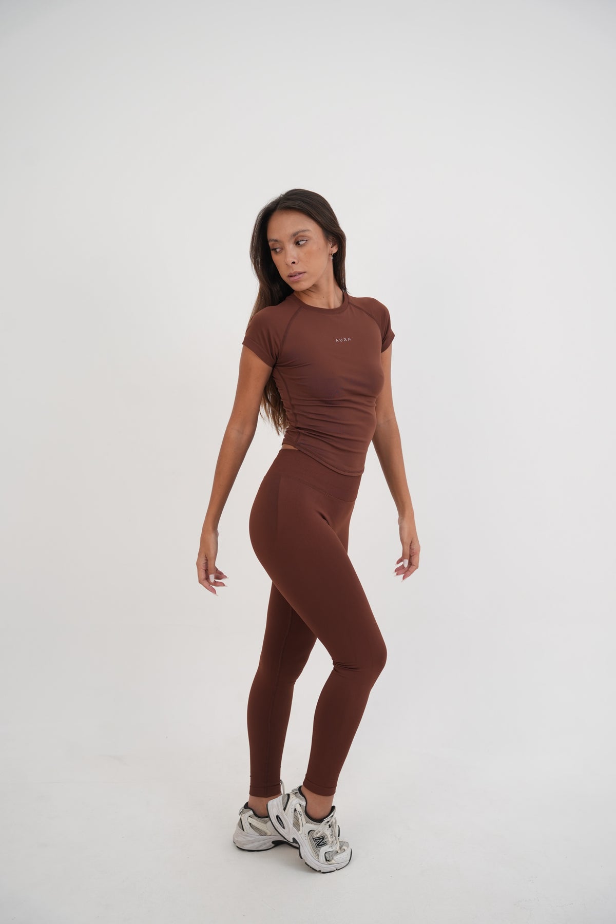 Form Scrunch Leggings, Cocoa