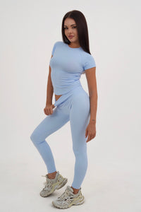 Form Scrunch Leggings, Lagoon