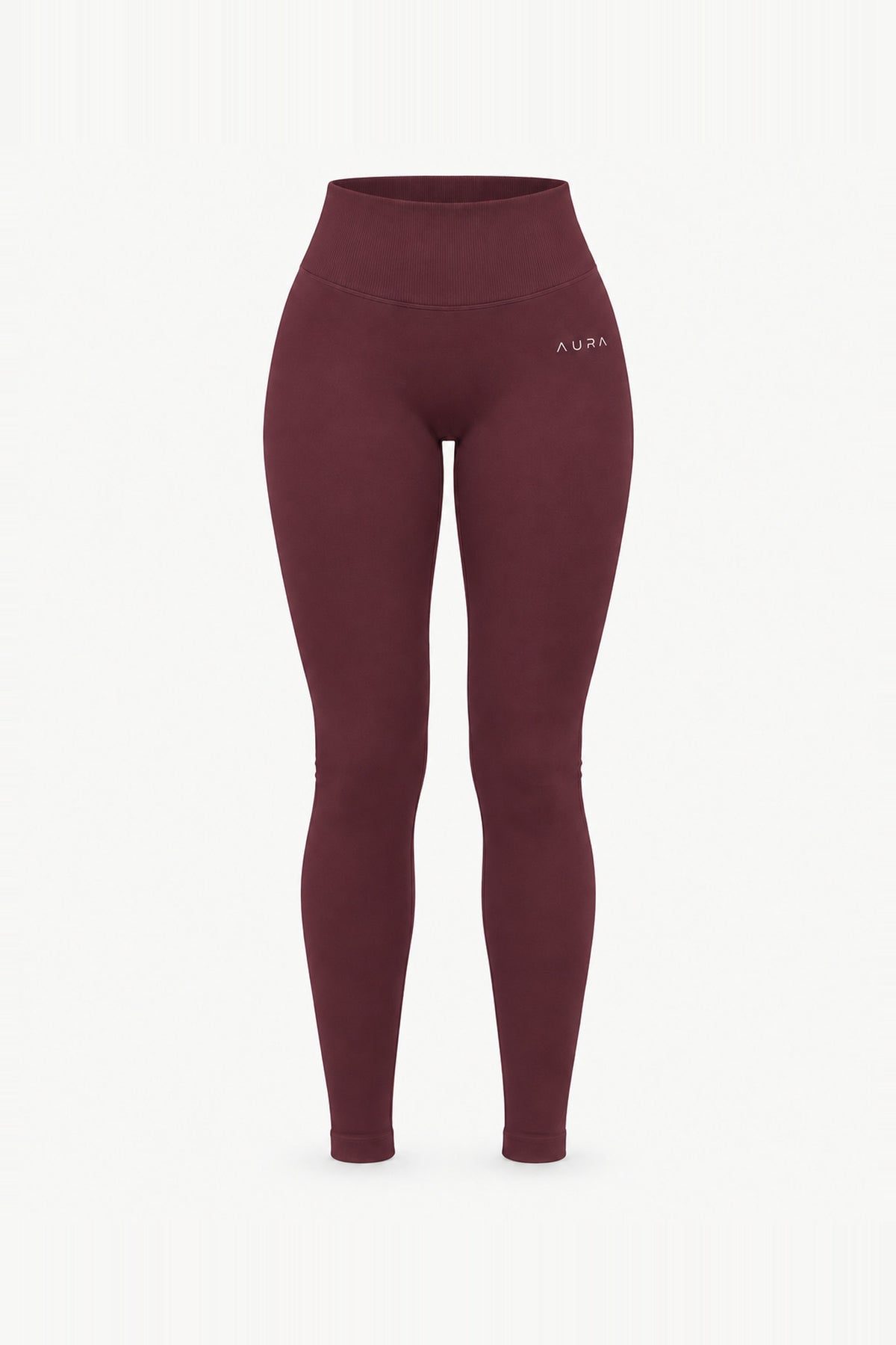 Form Scrunch Leggings, Merlot ghost mannequin