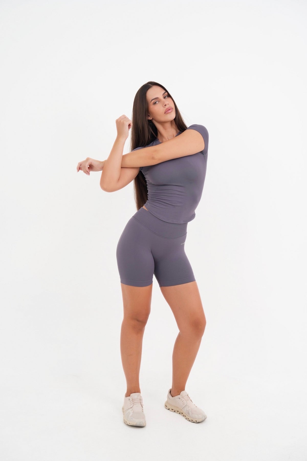 Form Scrunch Shorts, Dusk