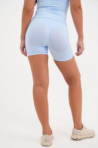 Form Scrunch Shorts, Lagoon