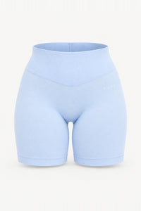 Form Scrunch Shorts, Lagoon ghost mannequin