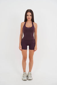 Form Scrunch Shorts, Merlot