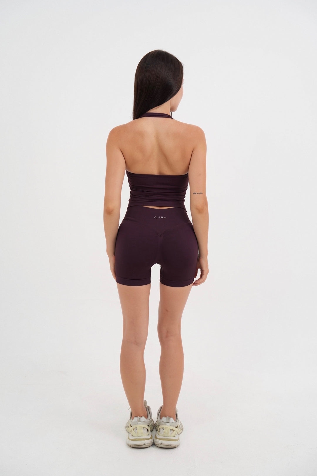 Form Scrunch Shorts, Merlot