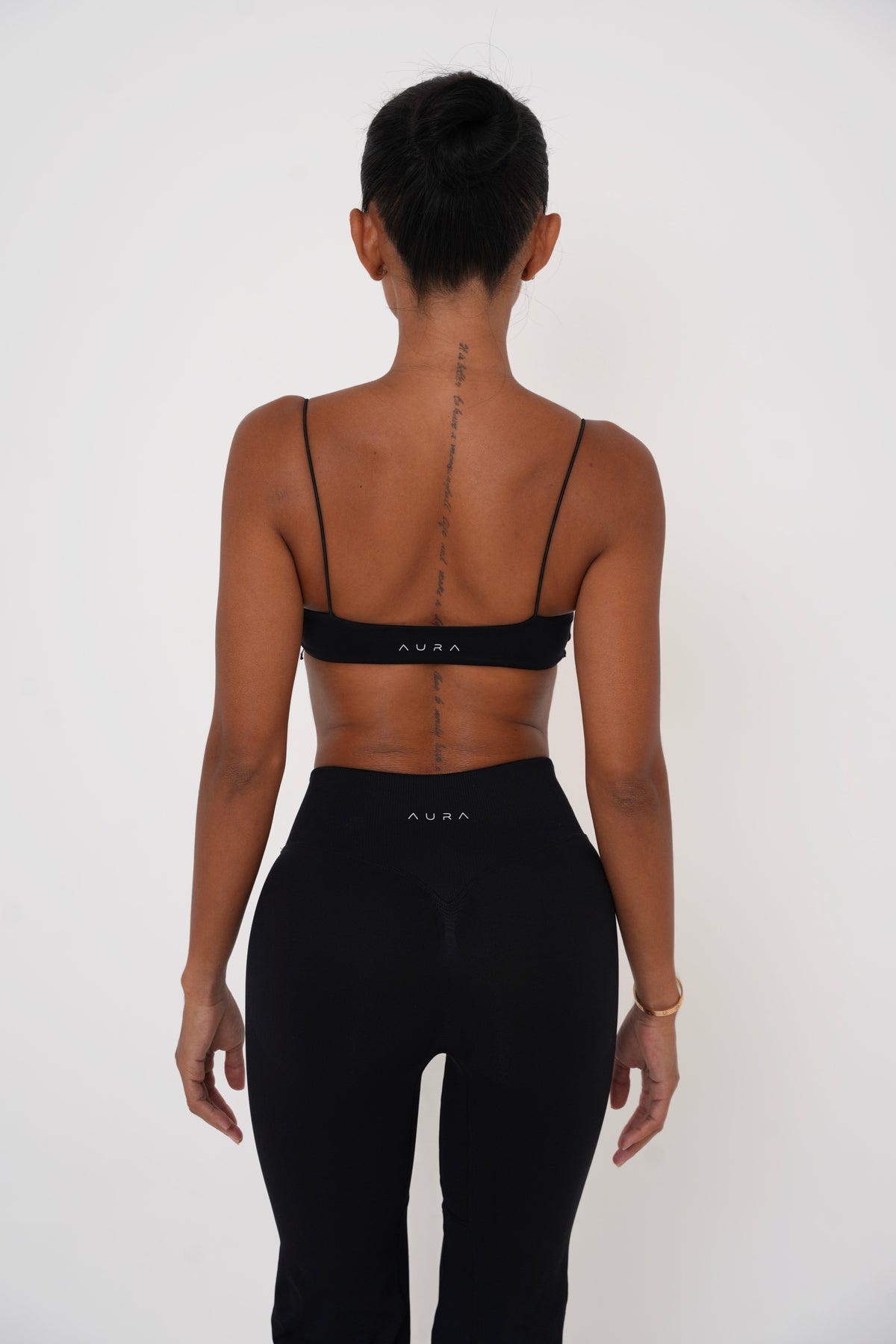 Form Fine Strappy Bra — Black