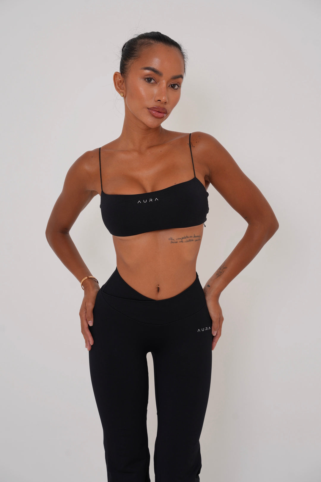 Form Fine Strappy Bra — Black