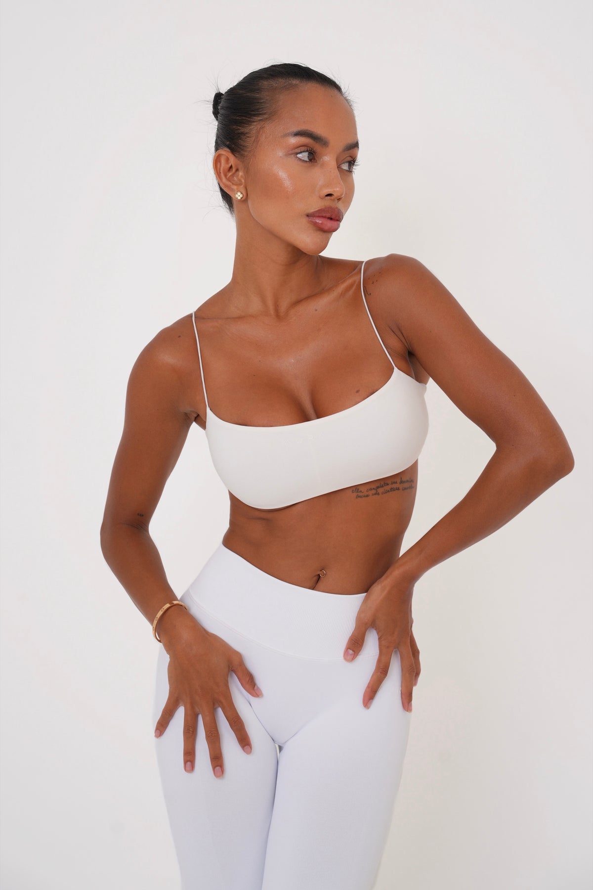 Form Fine Strappy Bra — White