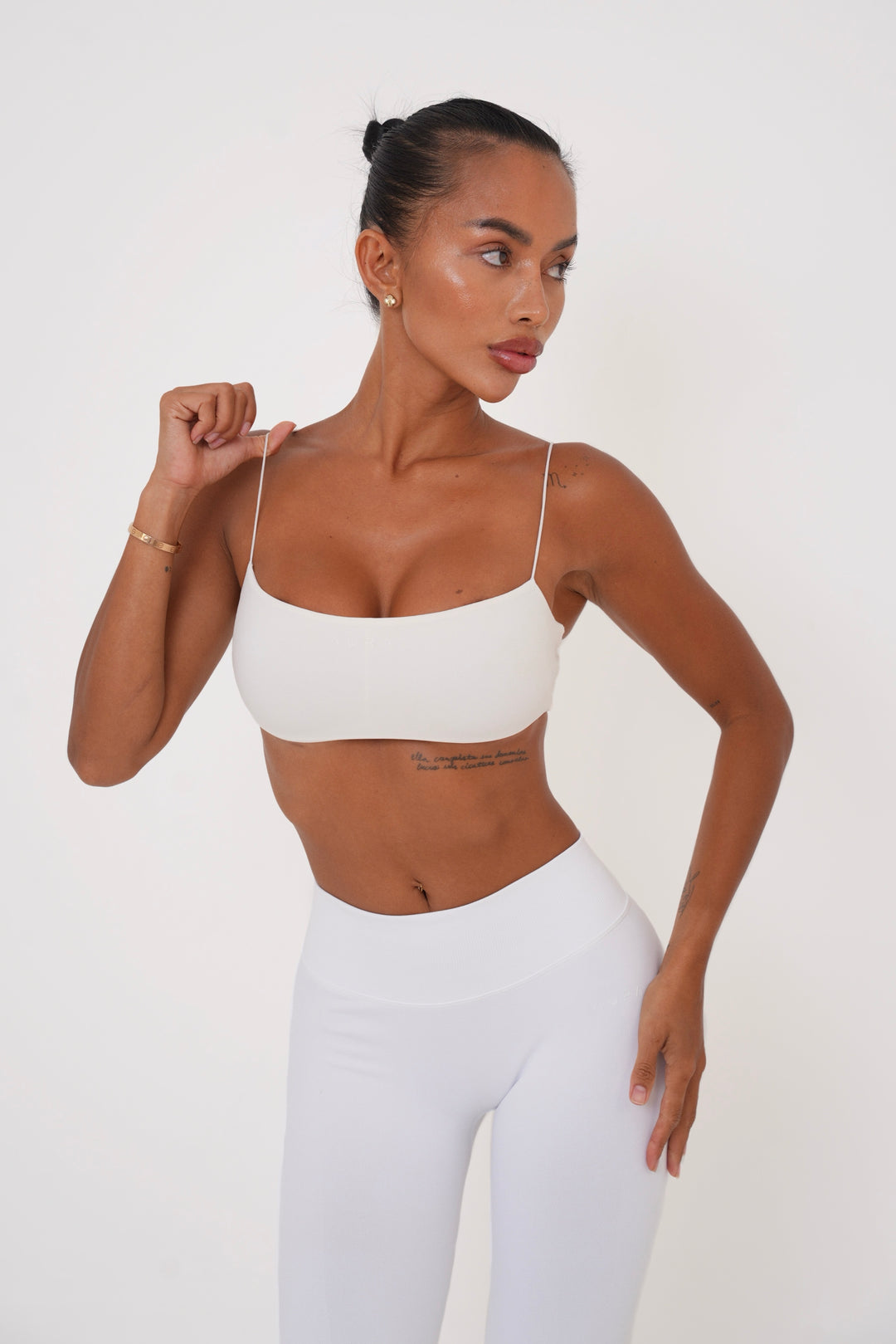 Form Fine Strappy Bra — White