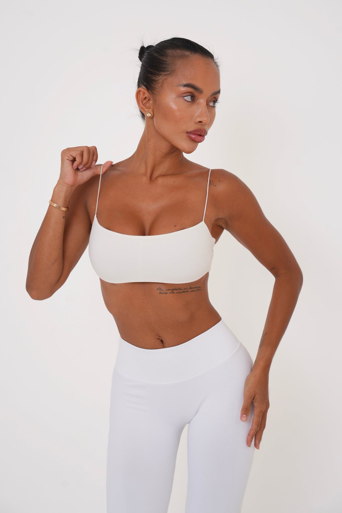 Form Fine Strappy Bra — White