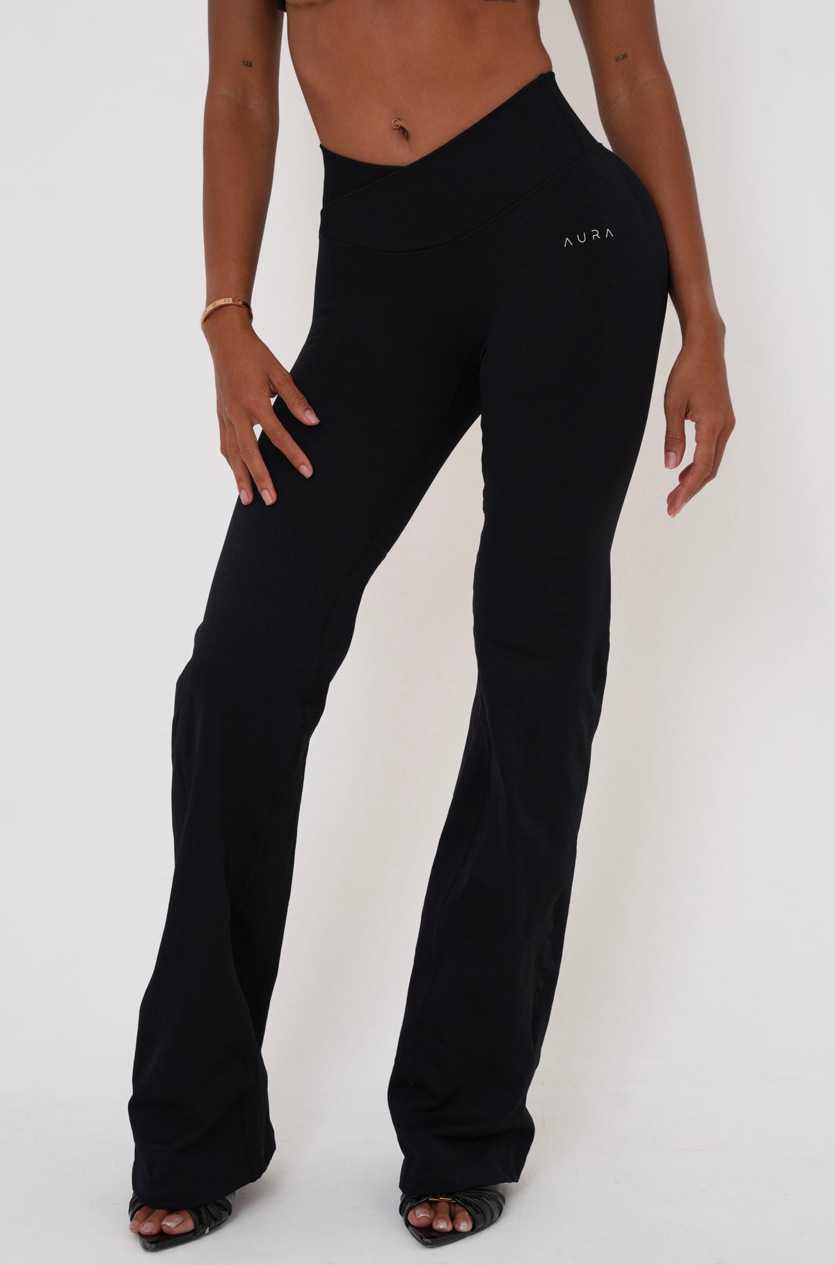 Form Flare Pants — Black