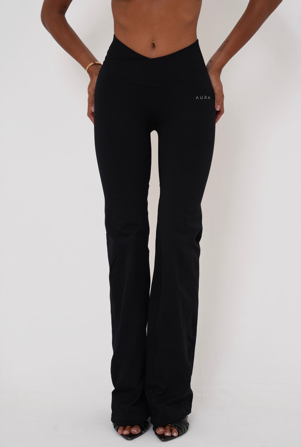 Form Flare Pants — Black