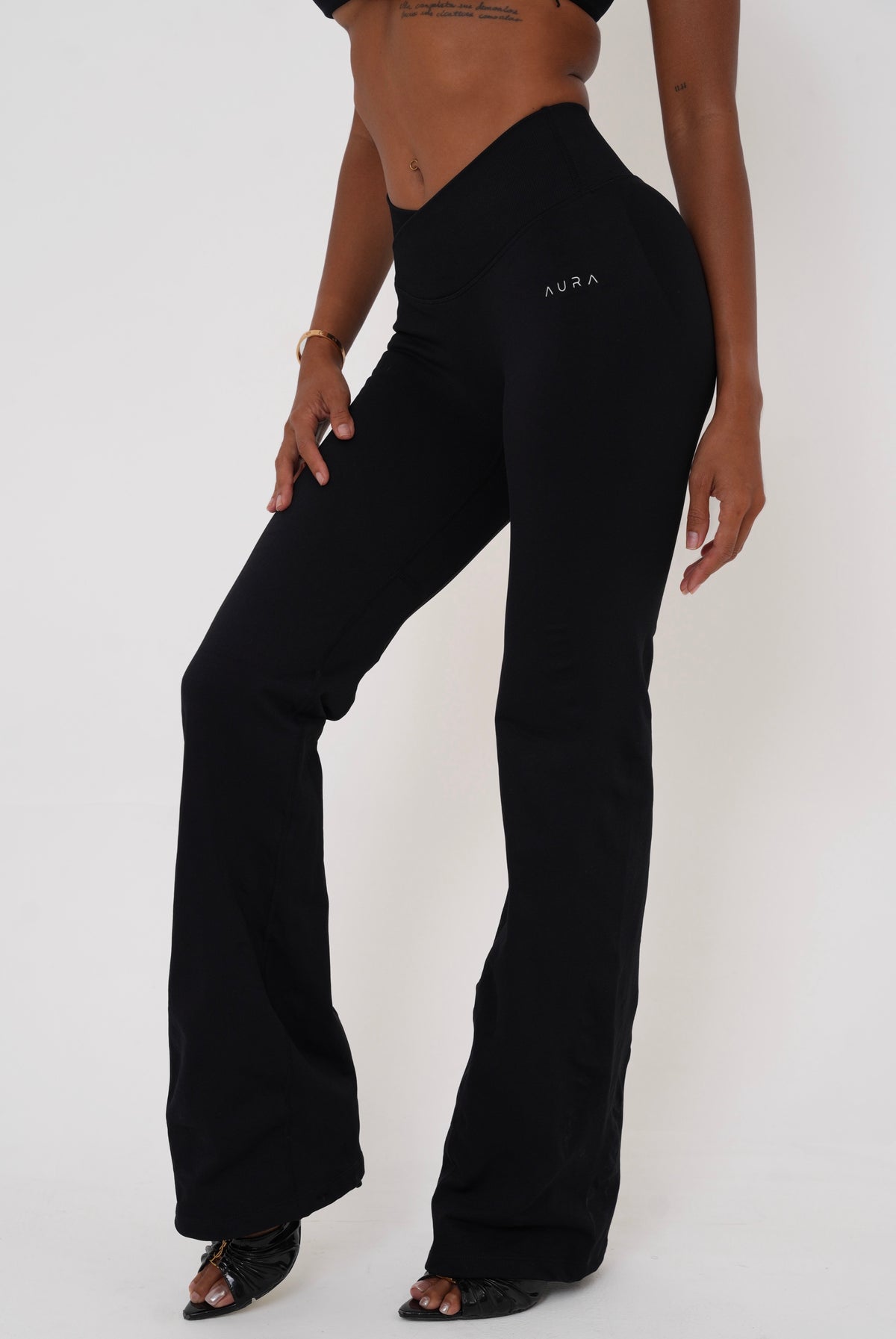 Form Flare Pants — Black