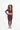 Form Cropped Half Zip Jacket, Merlot