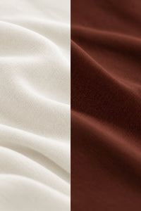 Form Ivory Cocoa 2 Piece Set, Ivory Cocoa fabric texture