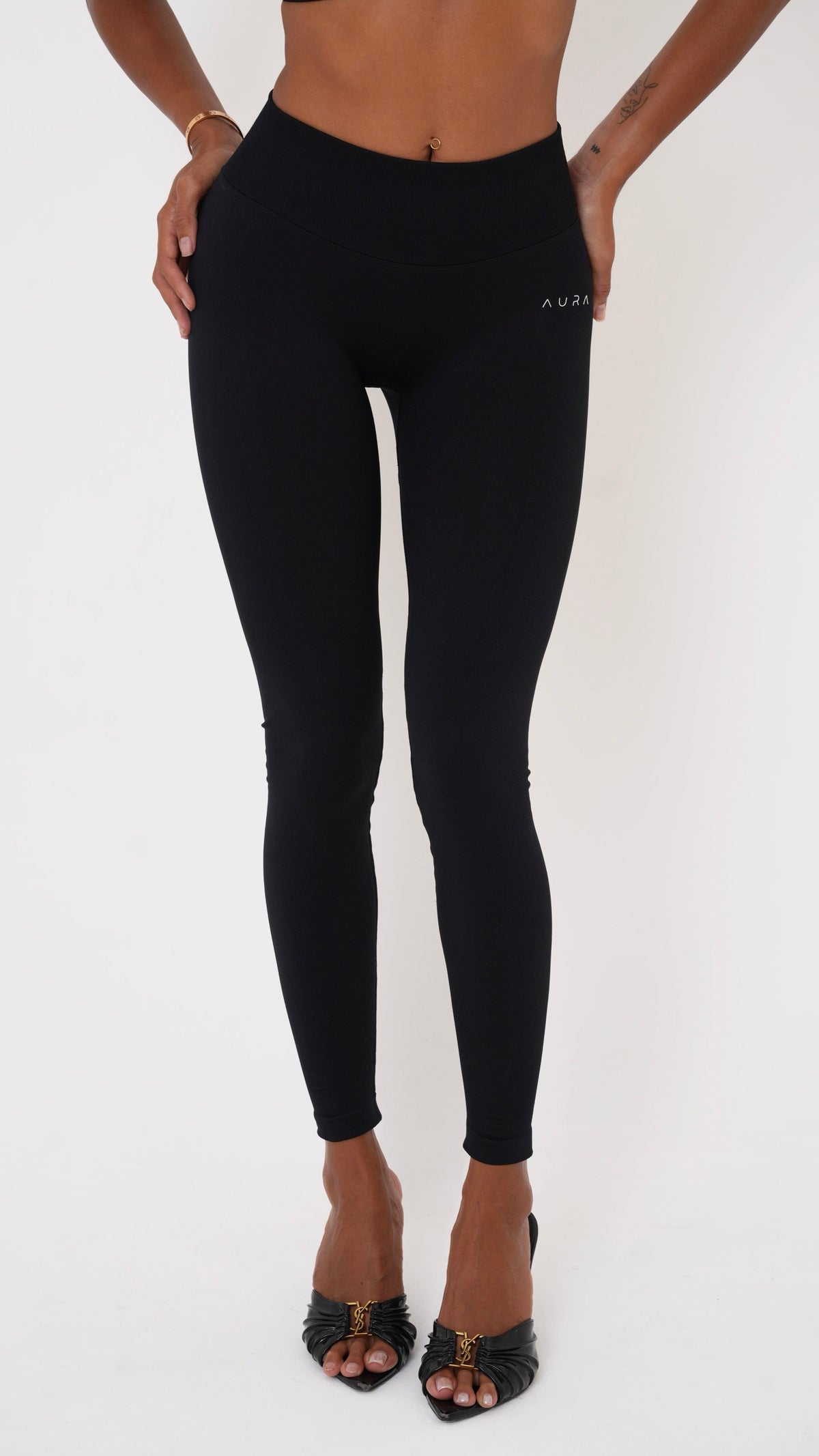 Form Scrunch Leggings, Black