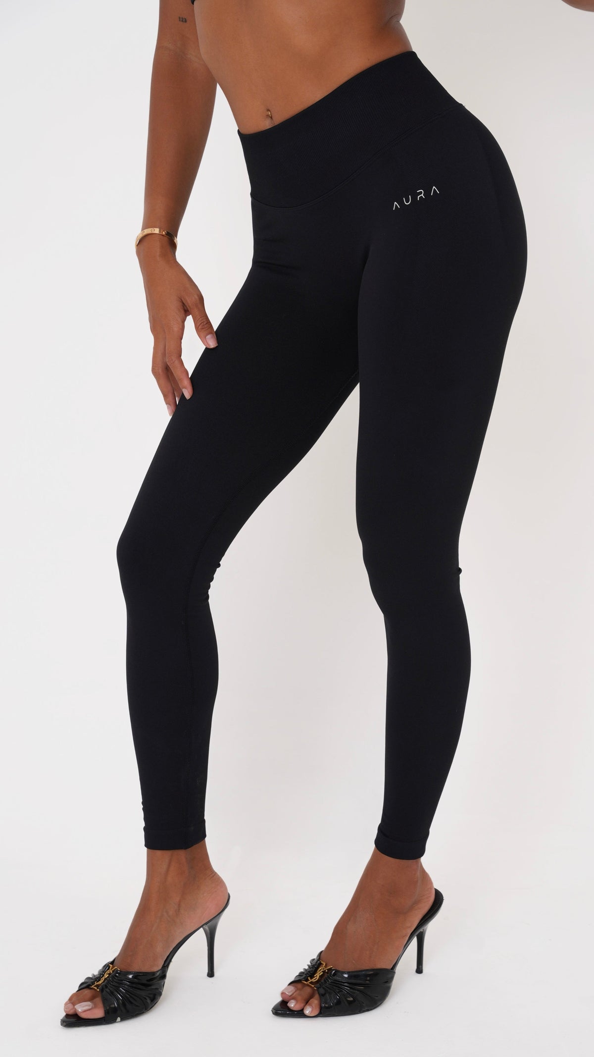 Form Scrunch Leggings, Black