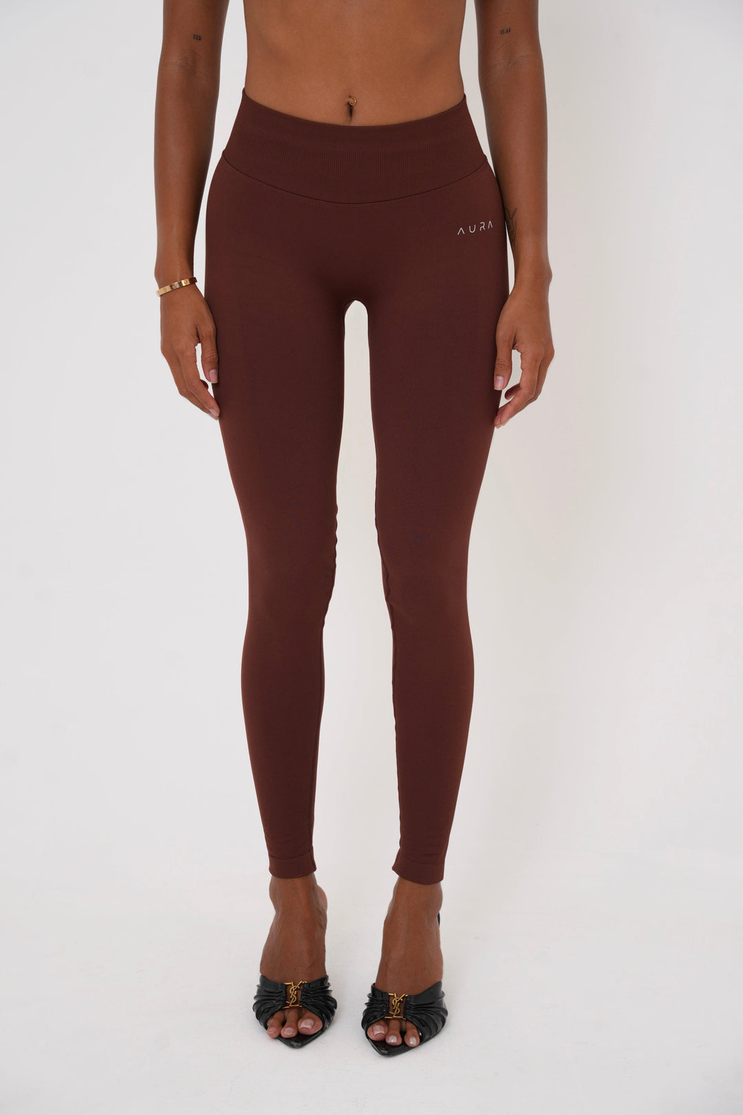 Form Scrunch Leggings, Cocoa